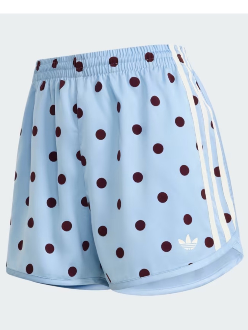 adidas Light Blue Polka Dot Sprinter Shorts